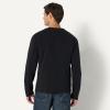 imageAmazon Essentials Mens RelaxedFit Long Sleeve HenleyBlack