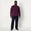 imageAmazon Essentials Mens RelaxedFit Long Sleeve HenleyBurgundy