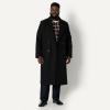 imageAmazon Essentials Mens RelaxedFit LongSleeve Flannel ShirtDark Burgundy Black Check Plaid