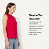 imageAmazon Essentials Womens RelaxedFit Cotton Muscle TeeRed