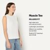 imageAmazon Essentials Womens RelaxedFit Cotton Muscle TeeWhite