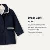 imageAmazon Essentials babygirls Wool Blend CoatNavy