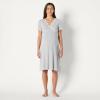 imageAmazon Essentials womens Soft Modal Nursing Maternity Sleepwear NightgownMedium Grey Heather