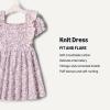 imageAmazon Essentials x Sofia Grainge Toddlers and Baby Girls Embroidered Knit DressBlue Ivory Delicate Floral