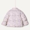 imageAmazon Essentials x Sofia Grainge Toddlers and Baby Girls Taffeta Puffer JacketBlue Ivory Delicate Floral