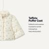 imageAmazon Essentials x Sofia Grainge Toddlers and Baby Girls Taffeta Puffer JacketIvory Cherries