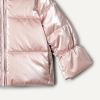 imageAmazon Essentials x Sofia Grainge Toddlers and Baby Girls Taffeta Puffer JacketMetallic Light Pink