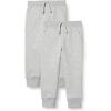 imageAmazon Essentials Boys Fleece Jogger SweatpantsMedium Grey Heather
