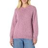 imageAmazon Essentials Womens OversizedFit MultiColor Heavyweight Crewneck SweaterFuchsia Marl
