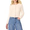 imageAmazon Essentials Womens RegularFit Faux Mohair ButtonDown CardiganCream
