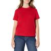 imageAmazon Essentials Womens RelaxedFit Cotton Crewneck TShirtRed