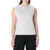imageAmazon Essentials Womens RelaxedFit Cotton Muscle TeeLight Grey Heather