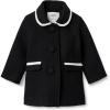 imageAmazon Essentials babygirls Wool Blend CoatBlack