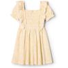 imageAmazon Essentials x Sofia Grainge Toddlers and Baby Girls Embroidered Knit DressLight Yellow Delicate Floral