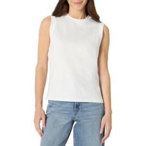 imageAmazon Essentials Womens RelaxedFit Cotton Muscle TeeWhite