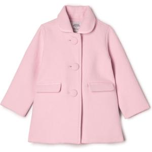 imageAmazon Essentials babygirls Wool Blend CoatPink