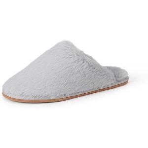 imageAmazon Essentials womens Fuzzy Plush SlippersGrey