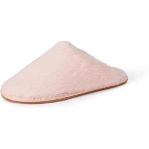 imageAmazon Essentials womens Fuzzy Plush SlippersPink