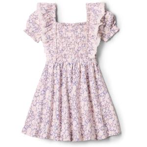 imageAmazon Essentials x Sofia Grainge Toddlers and Baby Girls Embroidered Knit DressBlue Ivory Delicate Floral