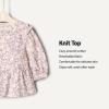 imageAmazon Essentials x Sofia Grainge Toddlers and Baby Girls 34 Sleeve Knit Top Pack of 2Delicate FloralPink