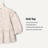 imageAmazon Essentials x Sofia Grainge Toddlers and Baby Girls 34 Sleeve Knit Top Pack of 2IvorySketch Floral