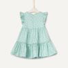 imageAmazon Essentials x Sofia Grainge Toddlers and Baby Girls Woven Ruffle Sleeve DressMint Little Strawberries