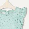 imageAmazon Essentials x Sofia Grainge Toddlers and Baby Girls Woven Ruffle Sleeve DressMint Little Strawberries