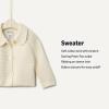 imageAmazon Essentials x Sofia Grainge Unisex Toddlers and Babies Peter Pan Collar Sweater JacketIvory