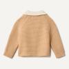 imageAmazon Essentials x Sofia Grainge Unisex Toddlers and Babies Peter Pan Collar Sweater JacketLight Camel