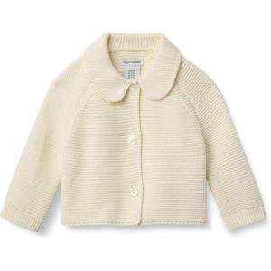 imageAmazon Essentials x Sofia Grainge Unisex Toddlers and Babies Peter Pan Collar Sweater JacketIvory
