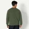 imageAmazon Essentials Demis Pick Mens RelaxedFit Cotton Blend Textured Crewneck Pullover SweaterDark Olive