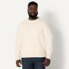 imageAmazon Essentials Demis Pick Mens RelaxedFit Cotton Blend Textured Crewneck Pullover SweaterOatmeal Heather