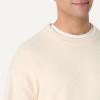 imageAmazon Essentials Demis Pick Mens RelaxedFit Cotton Blend Textured Crewneck Pullover SweaterOatmeal Heather