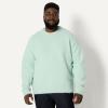 imageAmazon Essentials Demis Pick Mens RelaxedFit Faux Mohair Crewneck Pullover SweaterPastel Green