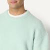 imageAmazon Essentials Demis Pick Mens RelaxedFit Faux Mohair Crewneck Pullover SweaterPastel Green