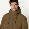 imageAmazon Essentials Demis Pick Mens Modern OversizedFit Heavyweight Parka JacketDark Tobacco Brown