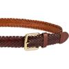 imageAmazon Essentials Mens Fully Adjustable Braided BeltBrown