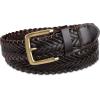 imageAmazon Essentials Mens Fully Adjustable Braided BeltDark Brown