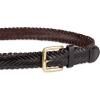 imageAmazon Essentials Mens Fully Adjustable Braided BeltDark Brown