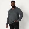 imageAmazon Essentials Mens Long Sleeve Regular Fit Knit Polo SweaterCharcoal Heather