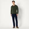 imageAmazon Essentials Mens Long Sleeve Regular Fit Knit Polo SweaterDark Olive
