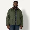 imageAmazon Essentials Mens Quilted Midweight JacketDark Olive