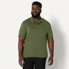 imageAmazon Essentials Mens Regular Fit Interlock Polo ShirtDark Olive