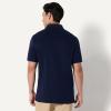 imageAmazon Essentials Mens Regular Fit Interlock Polo ShirtNavy