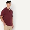 imageAmazon Essentials Mens Regular Fit Interlock Polo ShirtRich Burgundy