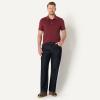 imageAmazon Essentials Mens Slim Fit Interlock Polo ShirtRich Burgundy