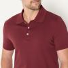 imageAmazon Essentials Mens Slim Fit Interlock Polo ShirtRich Burgundy