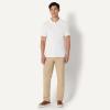 imageAmazon Essentials Mens Slim Fit Interlock Polo ShirtWhite