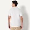 imageAmazon Essentials Mens Slim Fit Interlock Polo ShirtWhite
