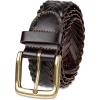 imageAmazon Essentials Mens Fully Adjustable Braided BeltDark Brown